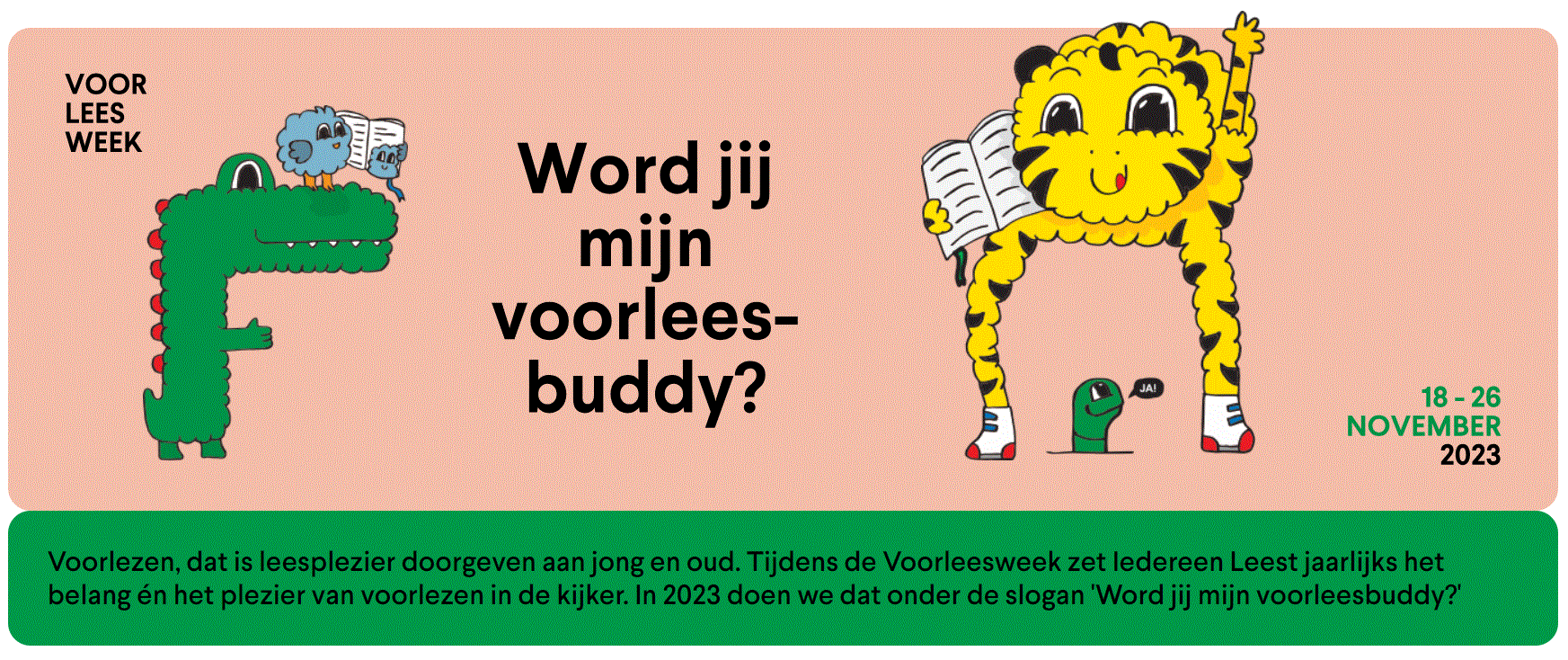 Activiteiten voorleesweek in de lagere school