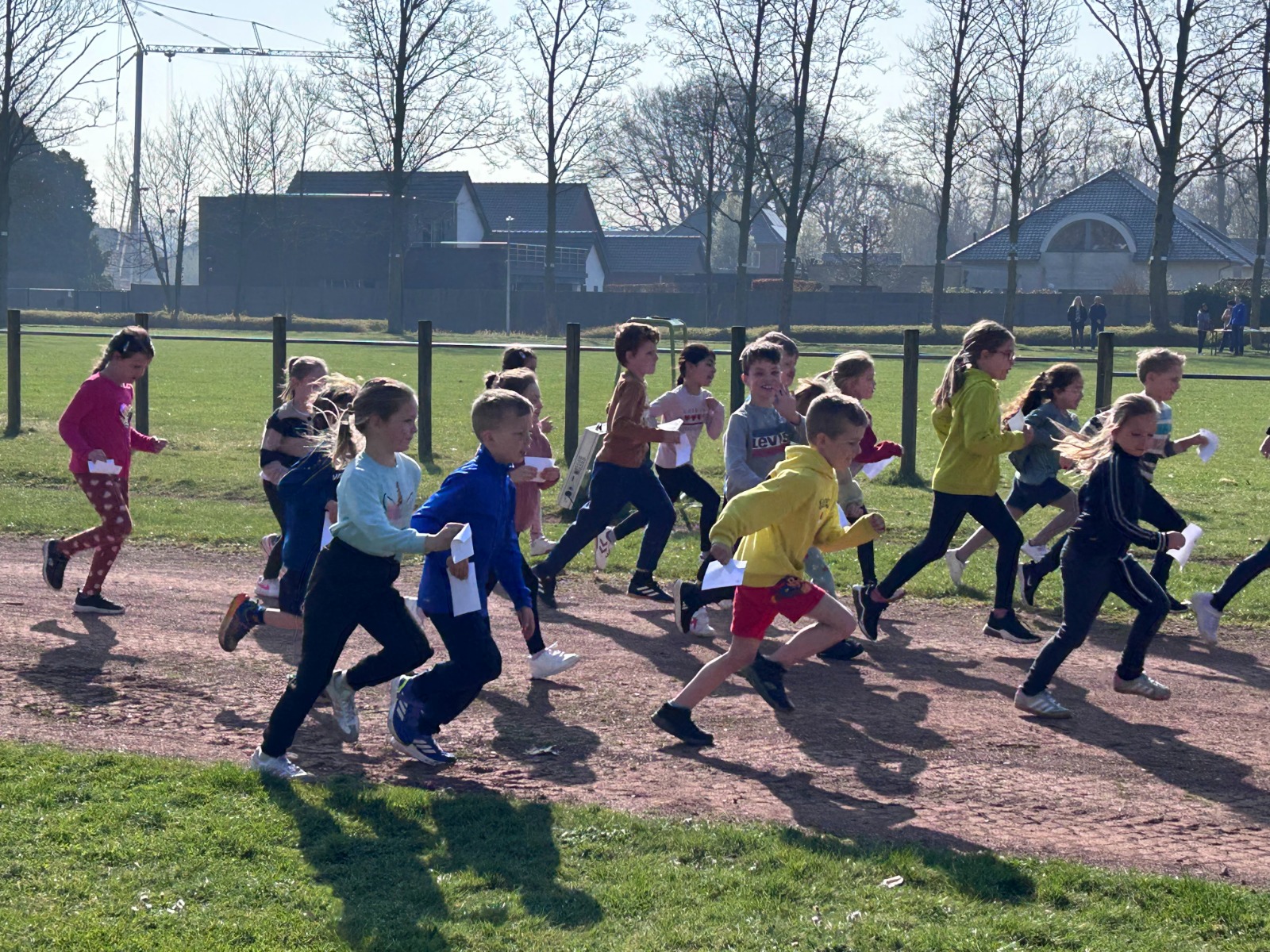 Kinderen lopen
